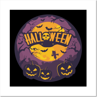 Halloween Pumpkin 2019 Posters and Art